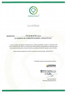 Certifikát_ZELENÁ FIRMA